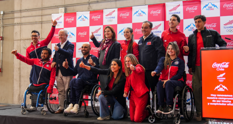 Coca-Cola renovó su auspicio con el Team Chile y ParaChile