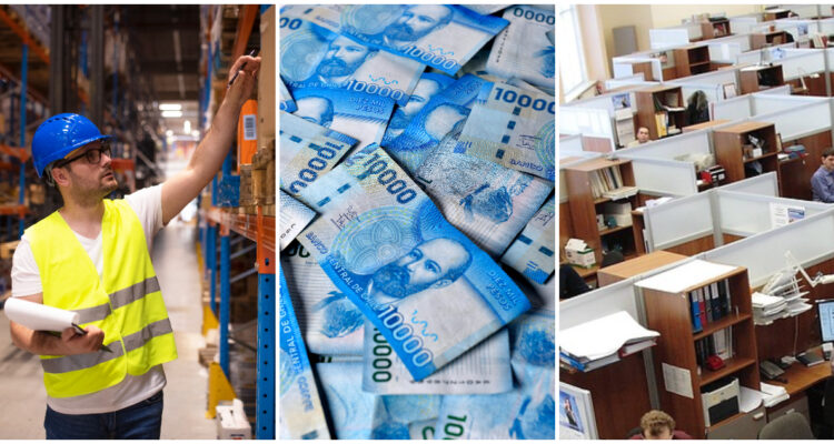 Ofertas laborales con sueldos que traspasan los dos millones de pesos