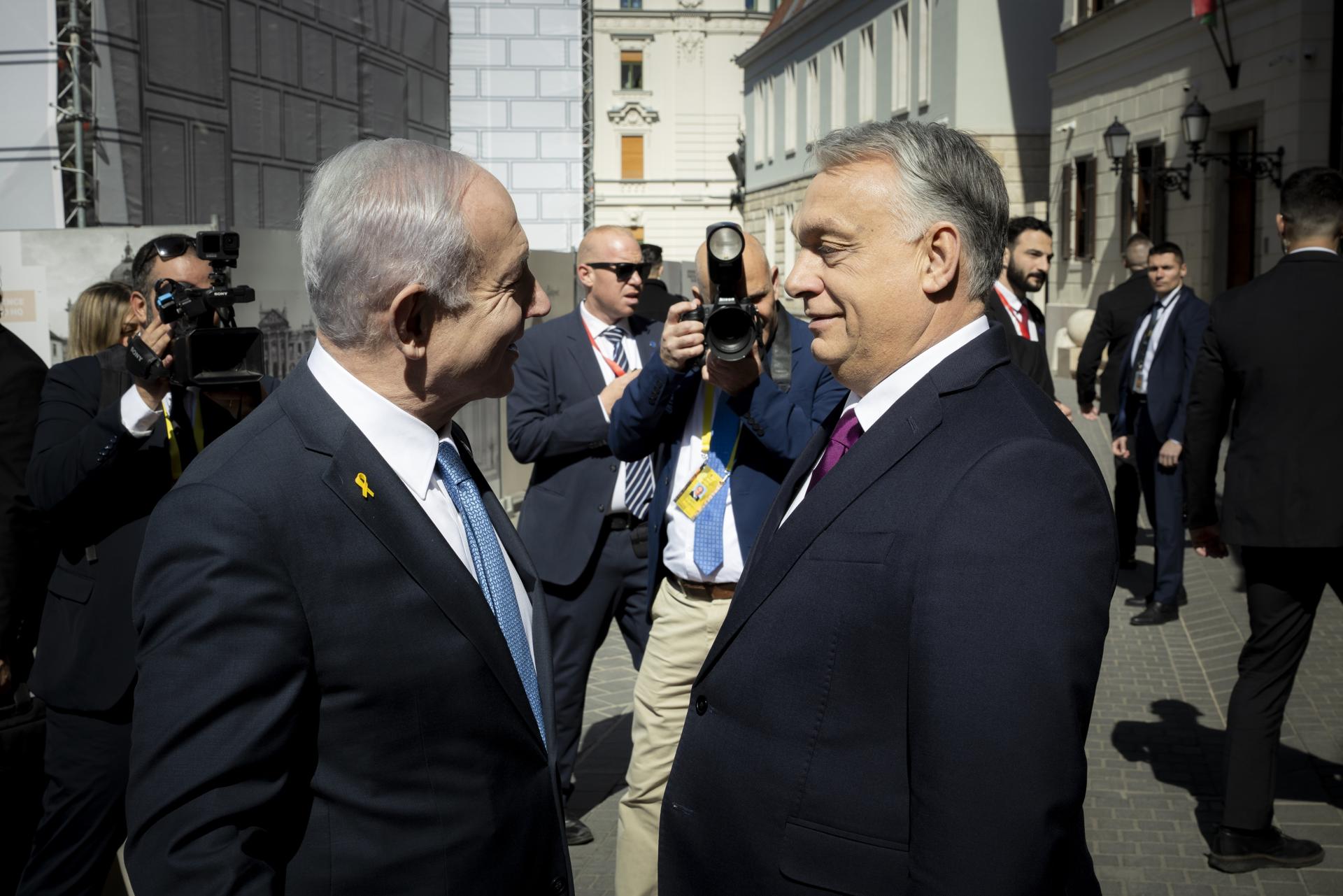 Benjamin Netanyahu y Viktor Orbán