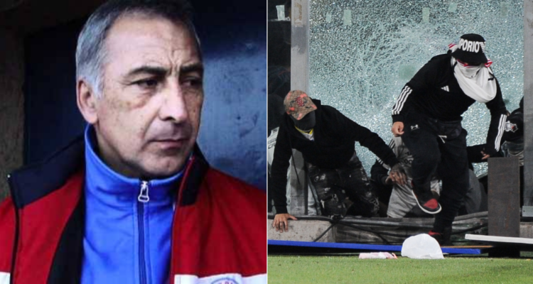 Óscar Wirth apunta a los dirigentes de los problemas en el estadio.