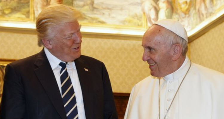 Donald Trump y el papa Francisco