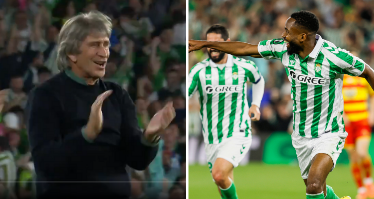 Bakambu desata alegría de Pellegrini: Betis se adelanta en ida de 4tos de Conference ante Jagiellonia