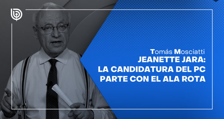 Jeannete Jara: la candidatura del PC con el ala rota