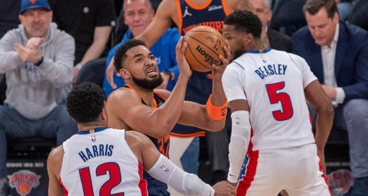 Playoffs de NBA: Árbitros reconocen error en jugada clave para el triunfo de Knicks sobre Pistons