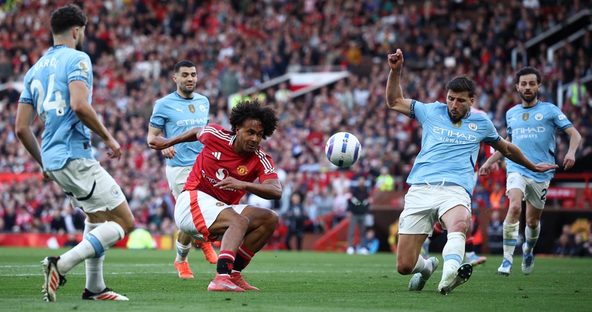Derbi de Manchester fue empate por Premier League.