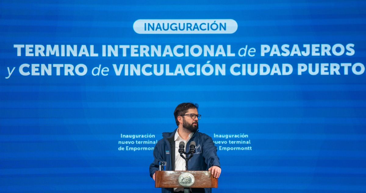 Gobierno inaugura nuevo terminal internacional de pasajeros y centro de vinculación en Puerto Montt