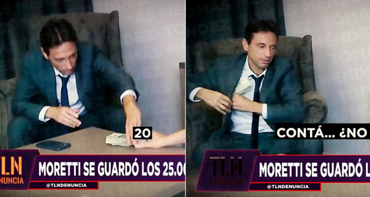 Escándalo en Argentina: cámara oculta habría captado a presidente de San Lorenzo recibiendo coimas
