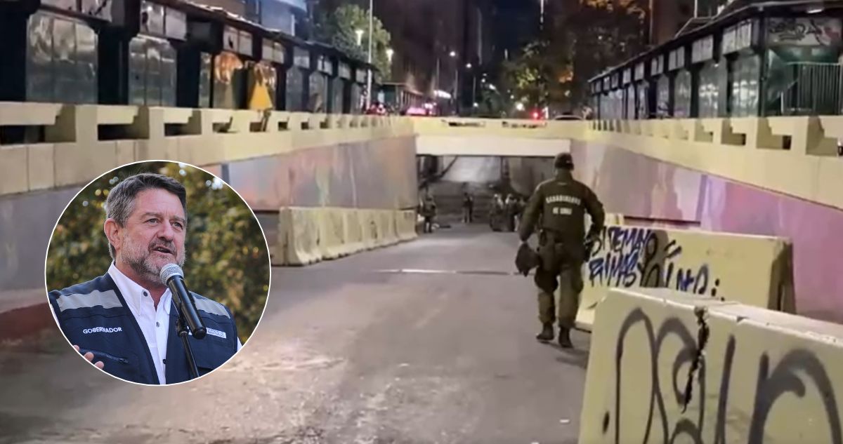 Orrego anuncia proyecto para paseo Bandera tras balacera: requiere permisos de municipio y MTT