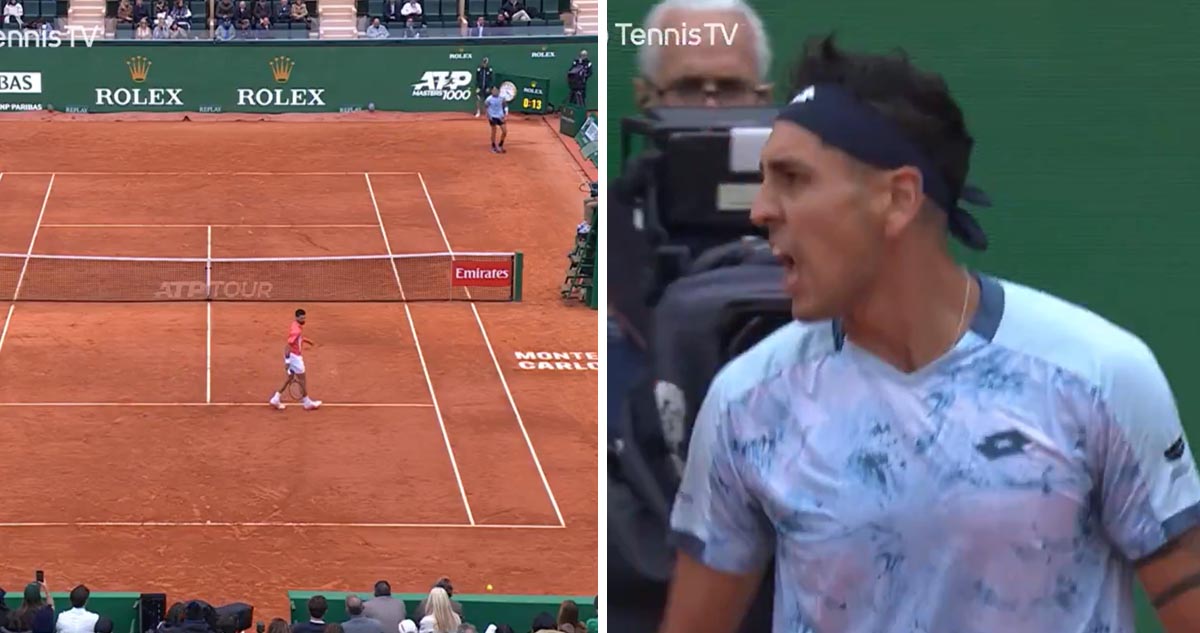 Alejandro Tabilo sorprendió a Novak Djokovic.