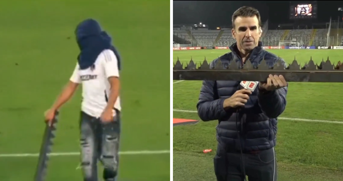 Periodista brasileño reja Monumental