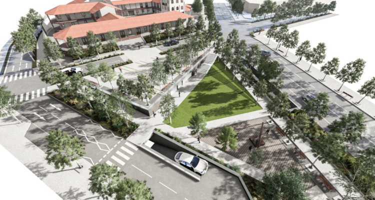 Estacionamientos y cableado subterráneo: en qué consiste la renovación urbana de la Plaza San Enrique