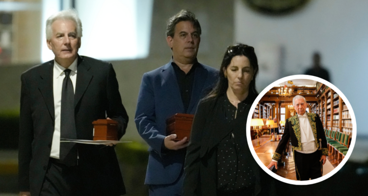 Restos del escritor Mario Vargas Llosa fueron cremados y entregados a sus hijos