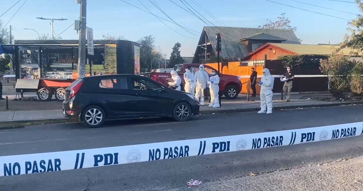 Balacera en carro de comida en San Bernardo deja un herido y a otro secuestrado