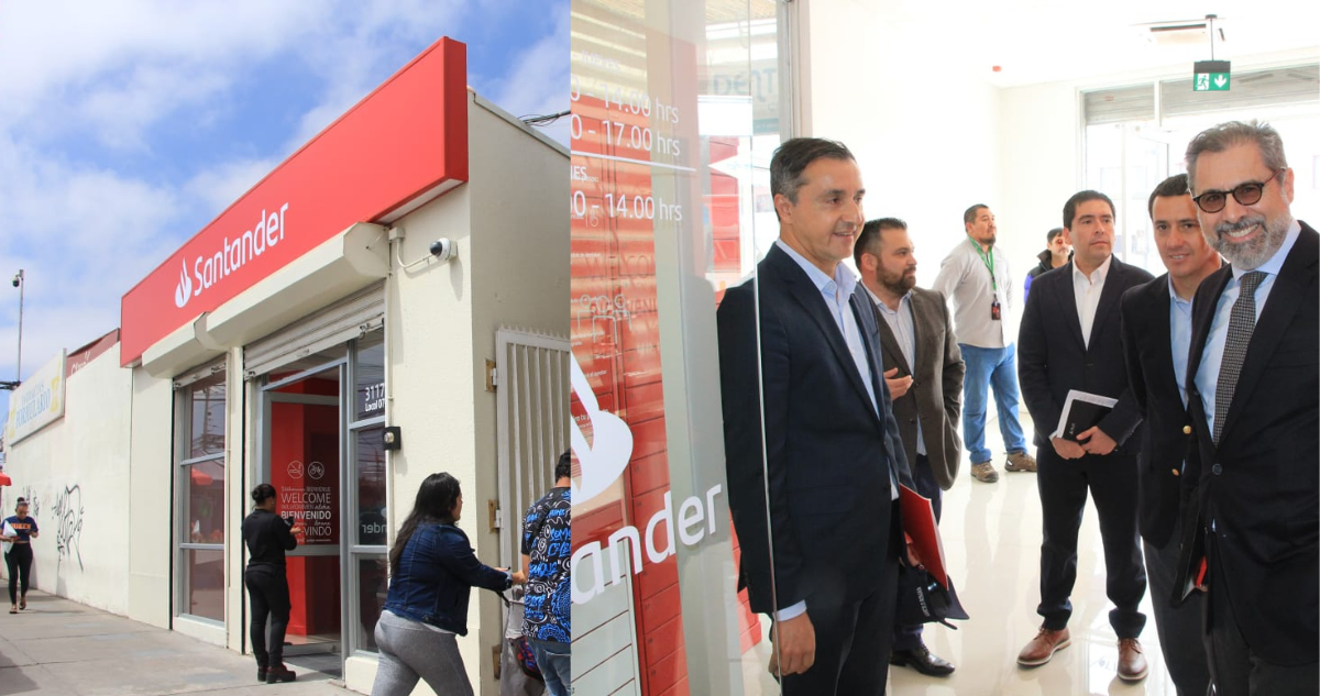 Banco Santander inaugura punto de atención en Alto Hospicio: incluirá varios servicios para la comuna