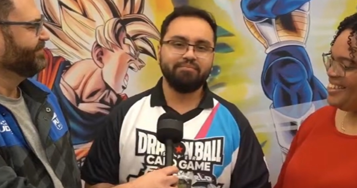 Sebastián Vera en el Dragon Ball Super Card Game Championship 2024-2025