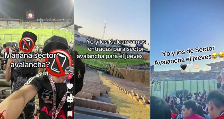 Fanáticos de Colo Colo anticipaban turbazo y avalancha para entrar sin entradas al Monumentao