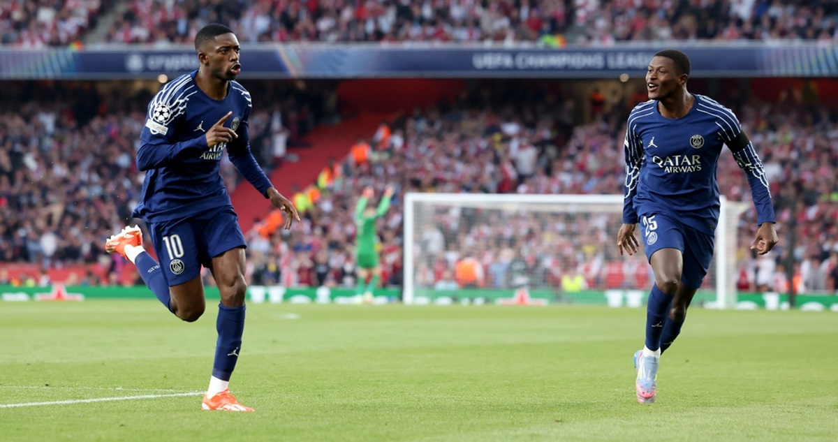 PSG derrotó al Arsenal por semifinales de Champions League.