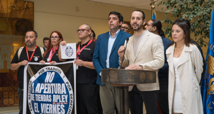 Giordano y voceros del comercio emplazan a oposición por bloqueo a debate por feriado de Viernes Santo