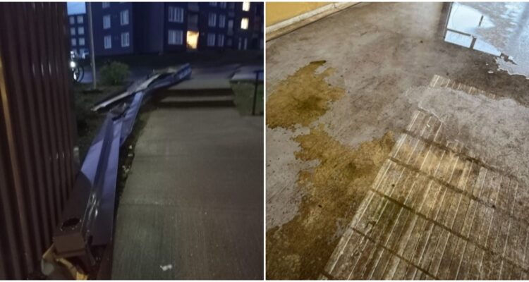 Sistema frontal en Los Lagos