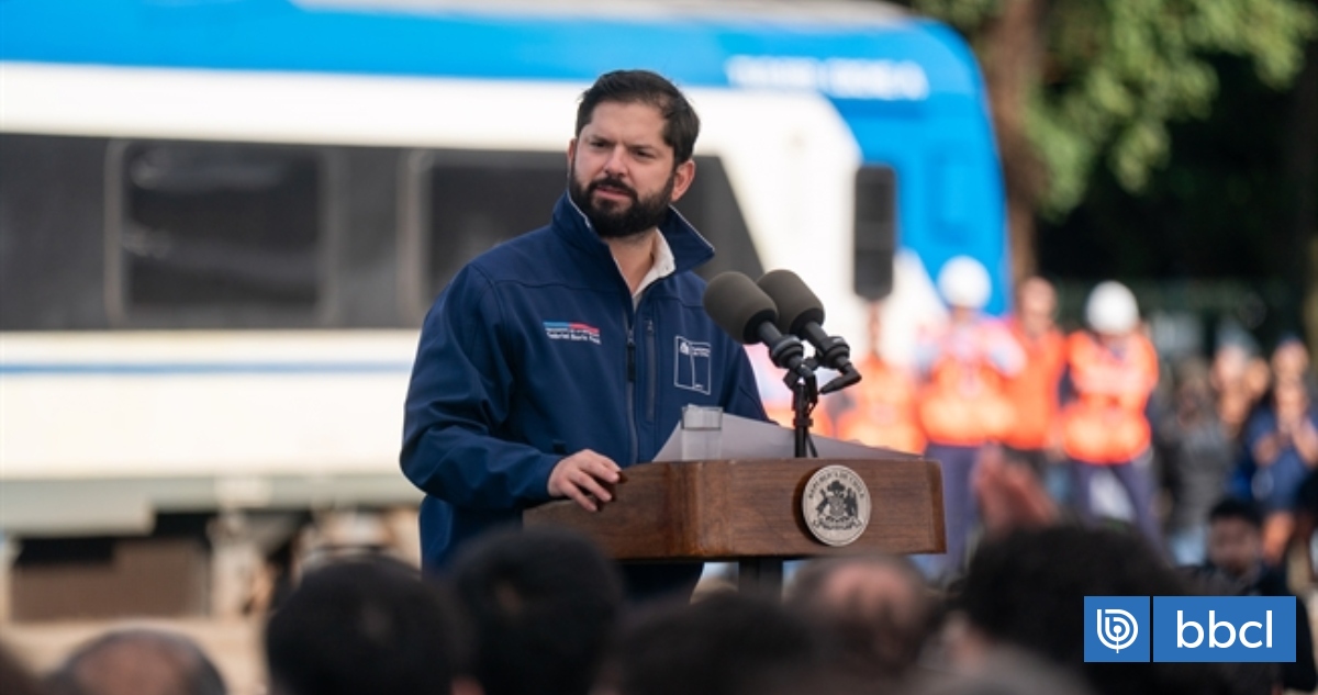 Presidente Boric en inauguración de Tren Puerto Montt-Llanquihue: 