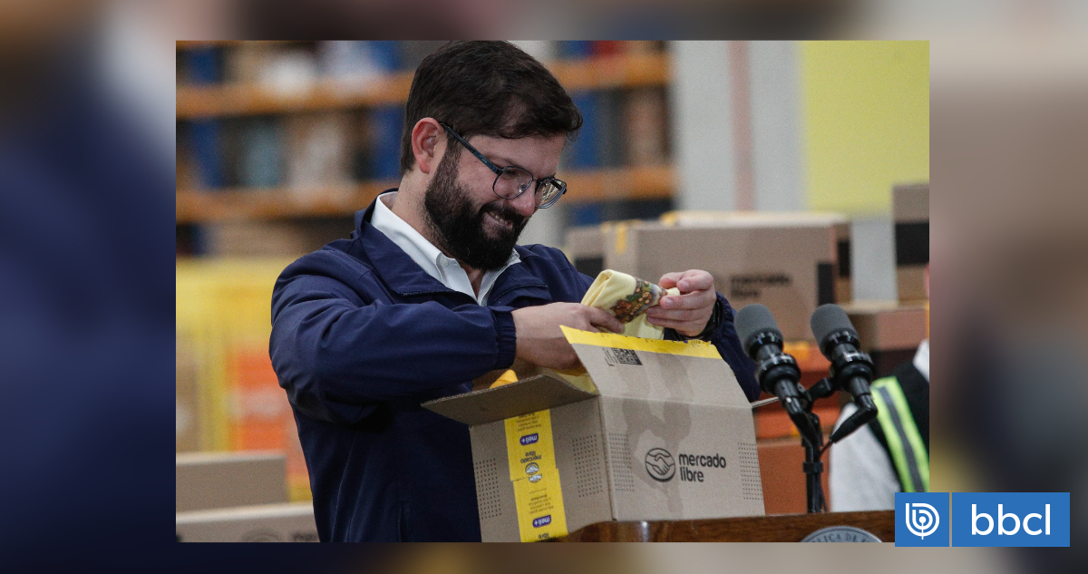 Boric celebra inversión de US$550 millones de Mercado Libre en Chile