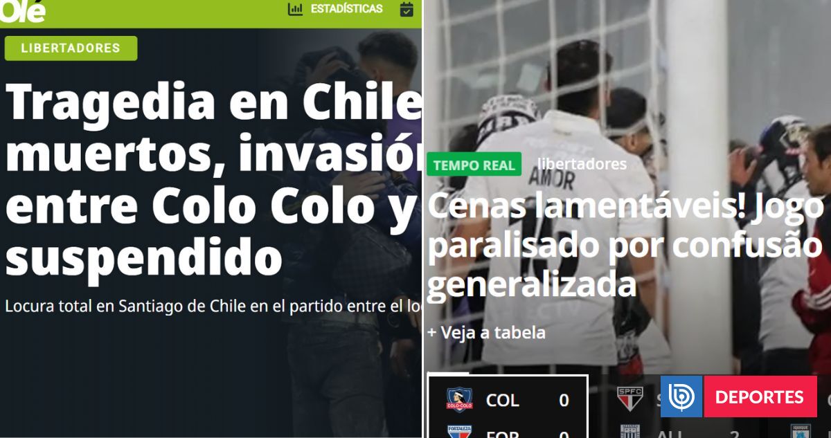 Tragedia en Chile: Sudamérica reacciona a incidentes en Colo Colo-Fortaleza