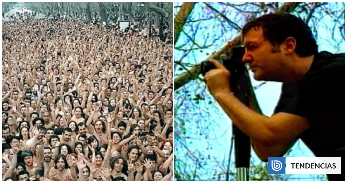 Spencer Tunick regresa a Chile con su arte desnudo tras 23 años.