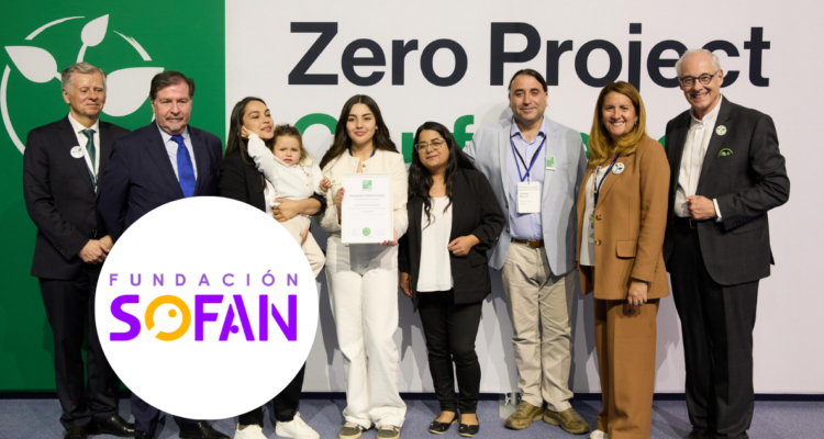 SOFAN recibe premio Zero Project 2025 en la sede de la ONU por innovador programa de inclusión laboral