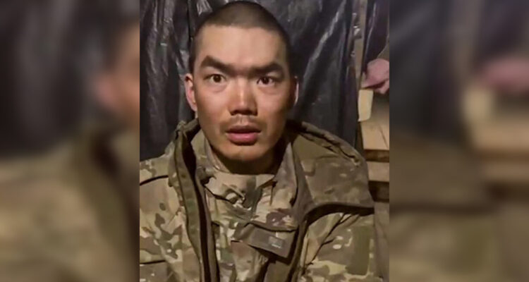 Soldado chino capturado por Ucrania