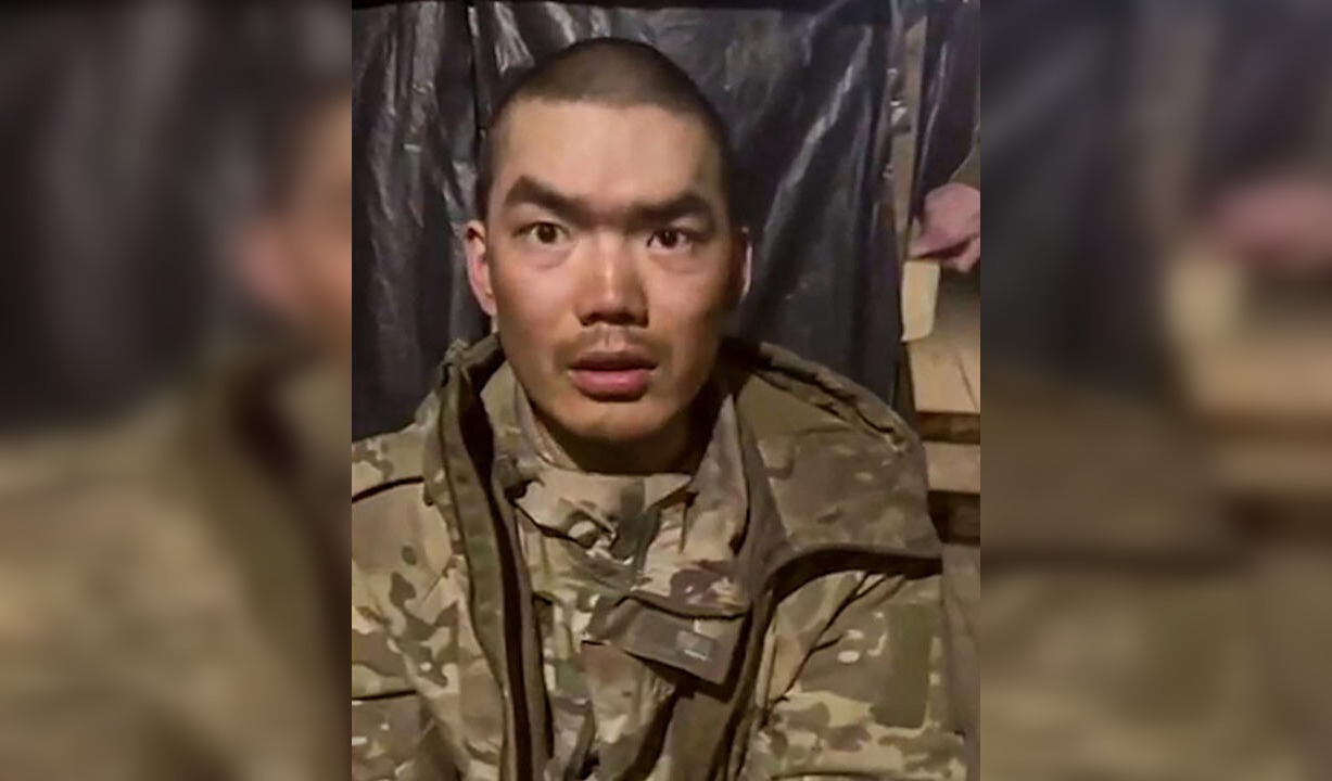 Soldado chino capturado por Ucrania