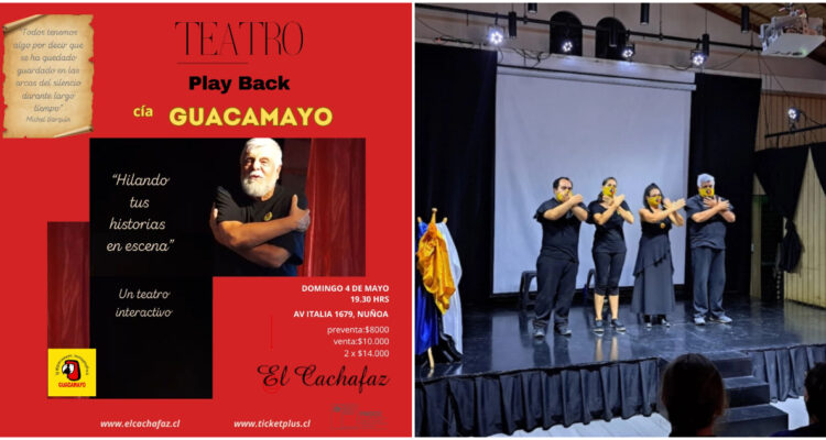 Teatro playback, compañía Guacamayo