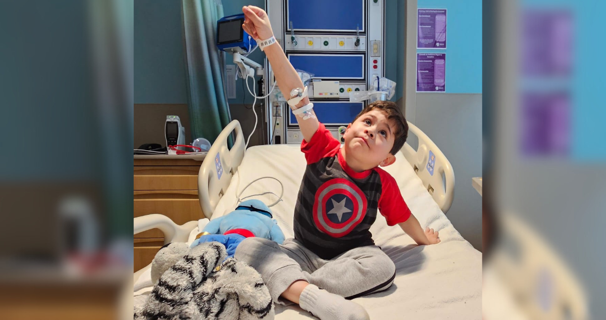 Tomás Ross inicia tratamiento en Estados Unidos para detener avance de distrofia muscular de Duchenne