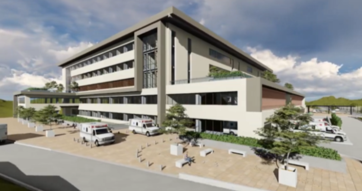 Maqueta del nuevo Hospital de La Unión | Servicio de Salud Los Ríos