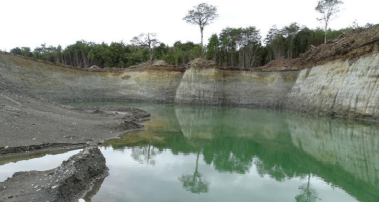 Extracción áridos en Ancud