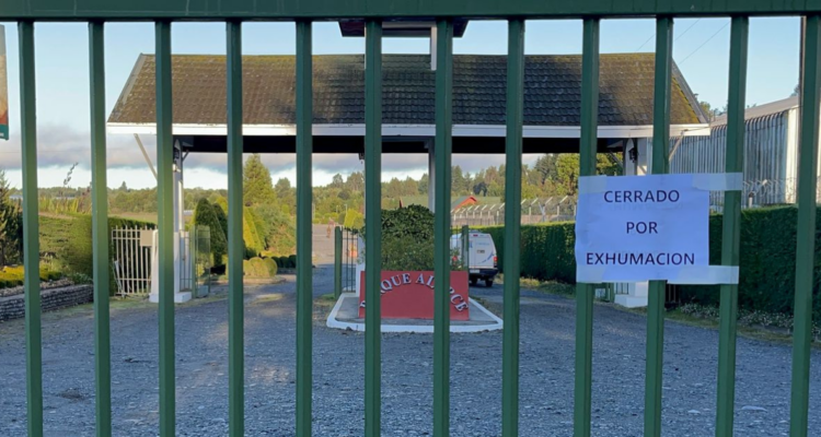 Exhumación Eidan Pincheira