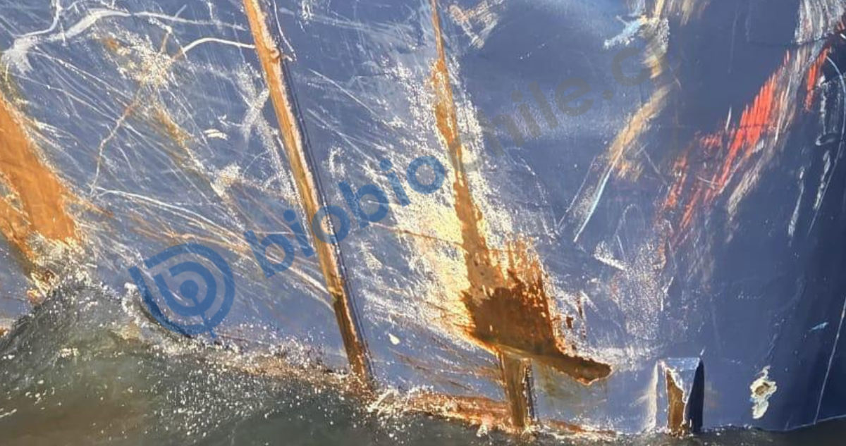 Hallan trazos de pintura y restos de embarcación en barco periciado por naufragio de lancha “Bruma”