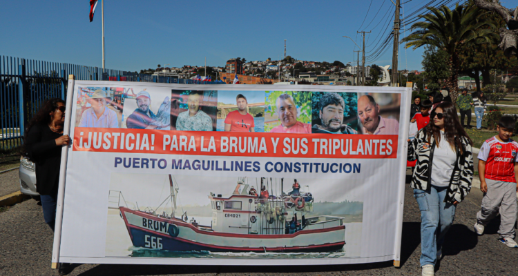 Caso Bruma: Gobierno presenta querella por omisión de socorro tras naufragio de lancha en Coronel