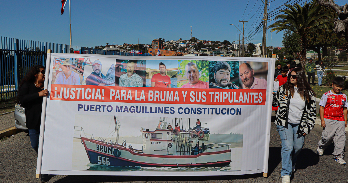 Caso Bruma: Gobierno presenta querella por omisión de socorro tras naufragio de lancha en Coronel