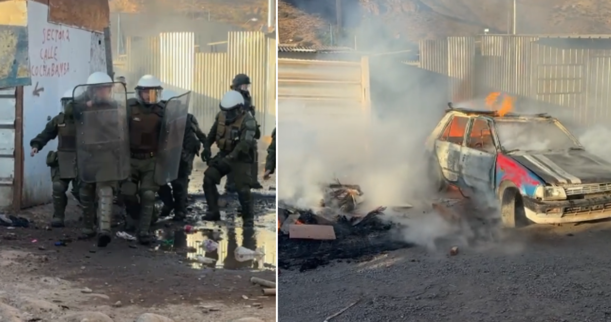 Concretan amplio contingente policial para desalojo en campamento Yevide de San Felipe