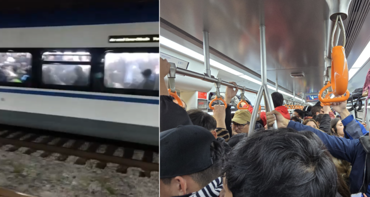 “Igual que animales, así tenemos que viajar”: usuaria de Biotren reclama por suspensión de 2 servicios