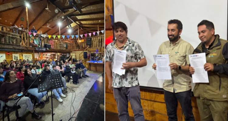 Autoridades y comunidad de Juan Fernández firman acta para Constituir Comité de Reserva de la Biosfera