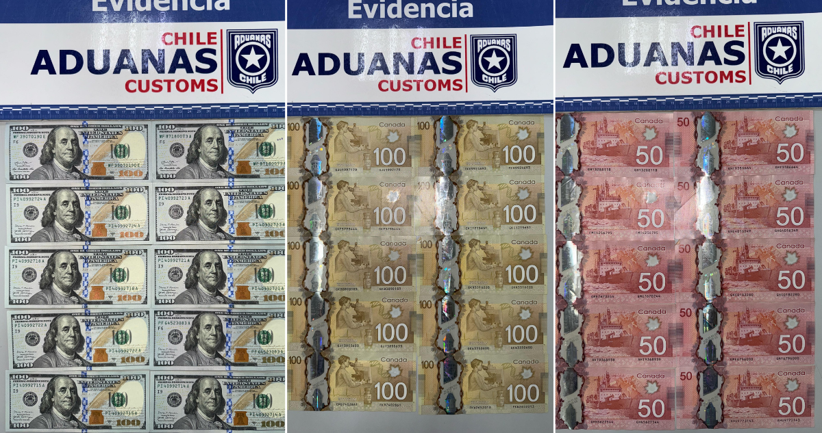 Aduanas detecta contrabando de dólares: llegó en caja fuerte desde Canadá a Puerto de Valparaíso