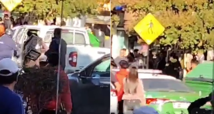 Enfrentamiento comercio ambulante Viña del Mar