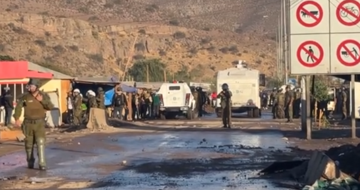 Cerca de 600 personas fueron desalojadas de toma Yevide en San Felipe