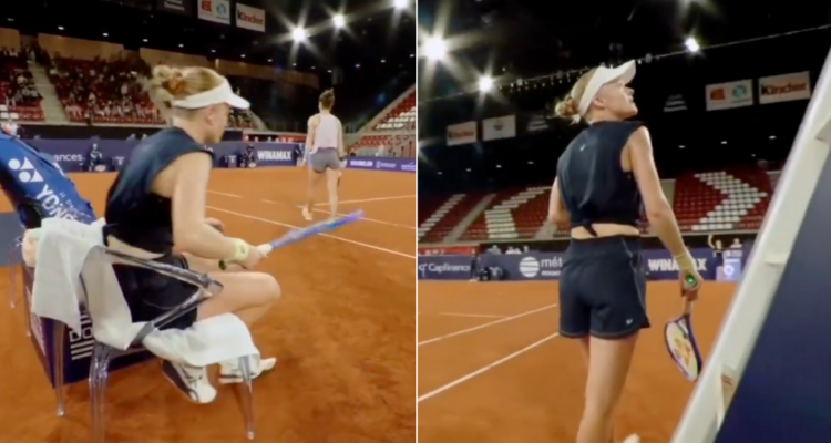 Tenista británica exige a su rival francesa colocarse desodorante y terminó humillada.