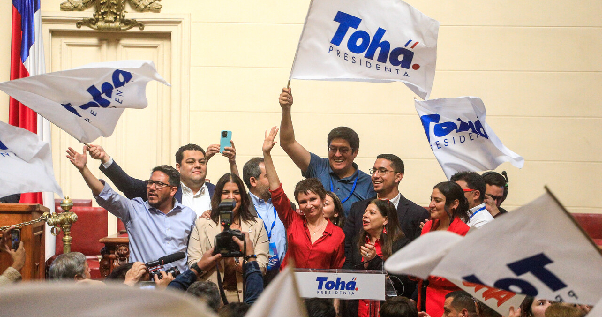 PPD proclama a Carolina Tohá como candidata presidencial en ceremonia en el exCongreso Nacional