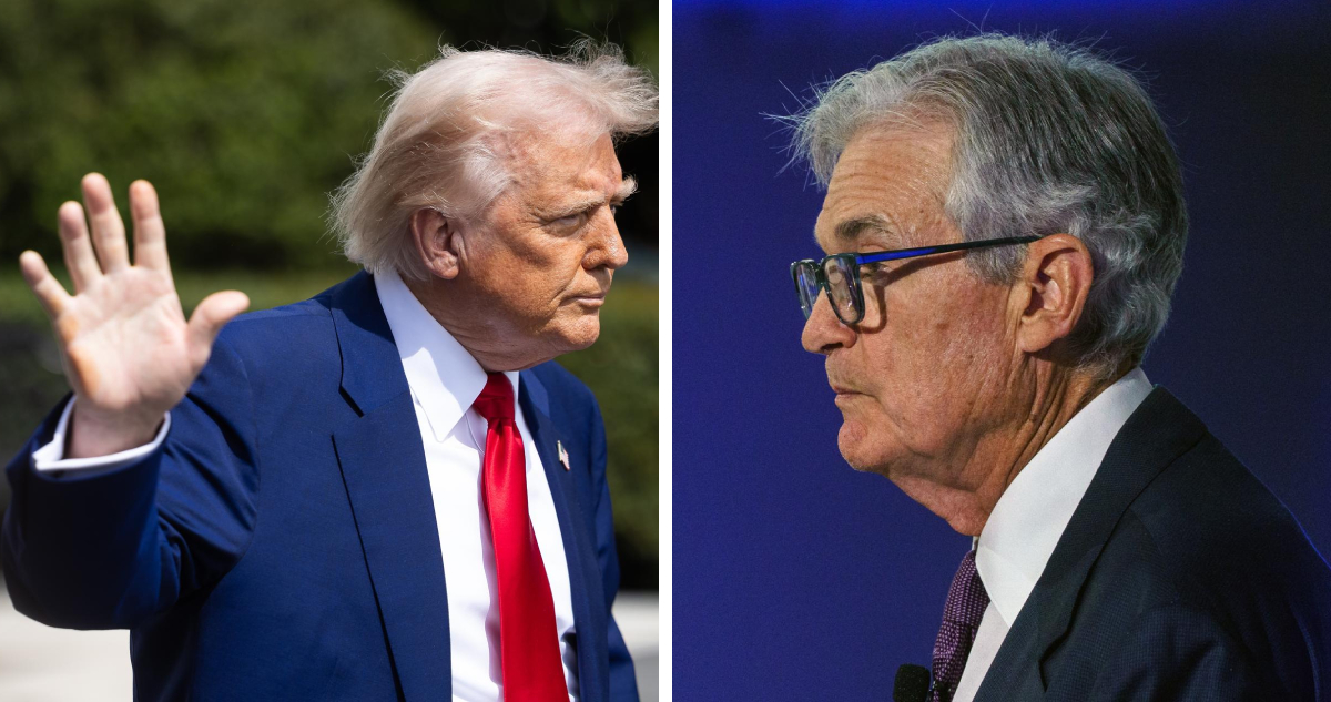 Trump sube el tono a la Reserva Federal en plena incertidumbre por los aranceles: “¡Baja las tasas!”