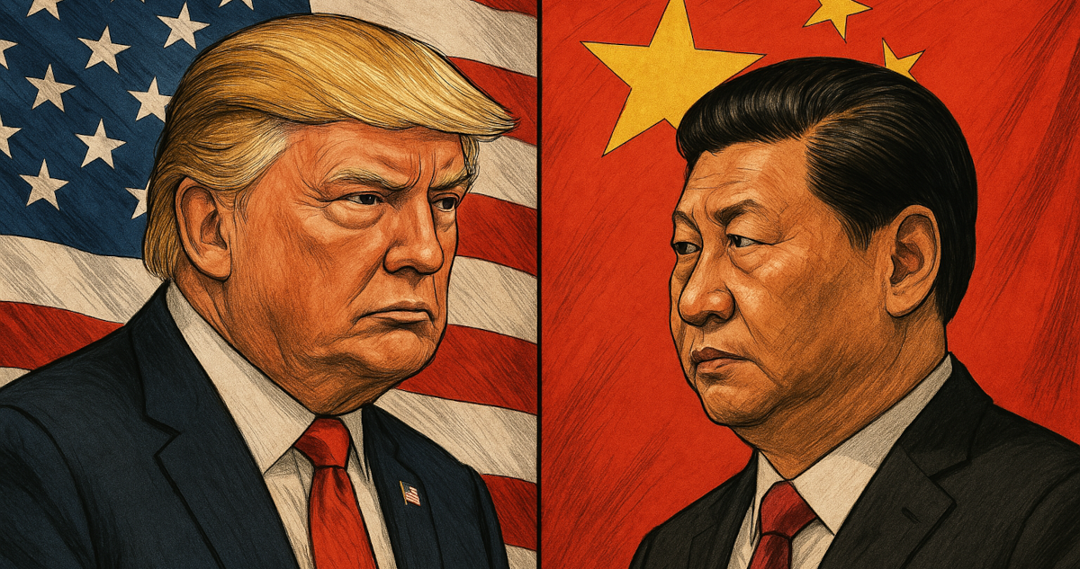 Donald Trump y Xi Jinping | ChatGPT