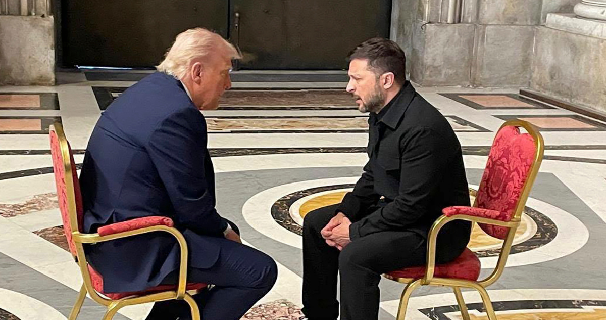 Trump y Zelenski
