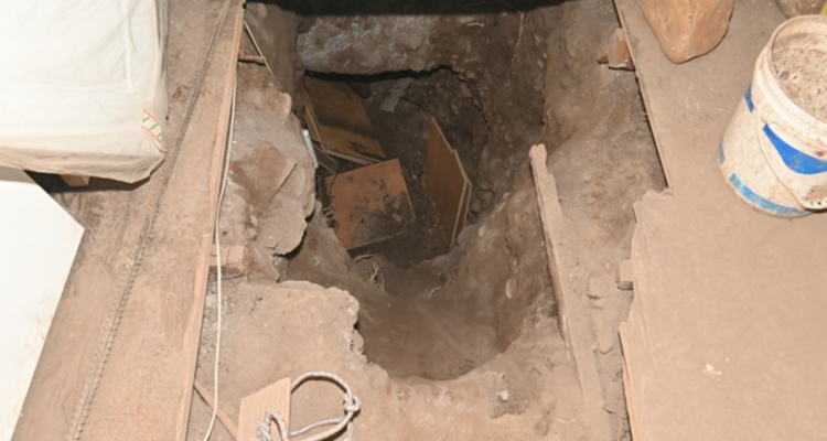 Túnel en Cerrillos: delincuentes estuvieron a “una pared” de robar en caja de compensación